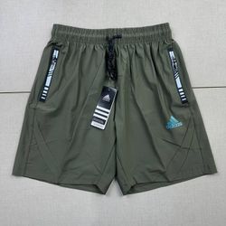 Short Adidas Dry Fit - Masculino - Verde Militar -... - Tailandesas Atacado