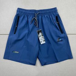 Short Adidas Dry Fit - Masculino - Azul - Ad70 - A... - Tailandesas Atacado