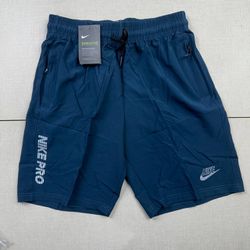 Short Nike Dry Fit - Masculino - Nk59 - Azul Marin... - Tailandesas Atacado
