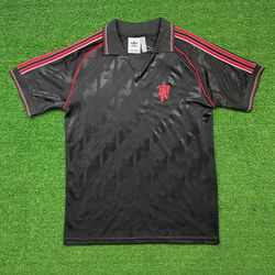 Camisa Manchester United Lifestyler 24/25 - Preto ... - FUTCAMISA