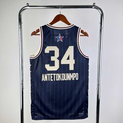 Nba All Star Game 23/24 Antetokounmpo - Silk - Azu... - BLACK NORDESTE ATK