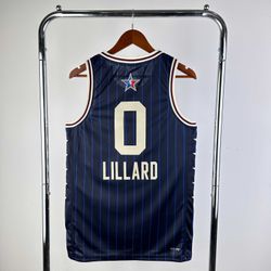 NBA All-Star Game 2024 Jersey Damian Lillard #0 Az... - FUTCAMISA
