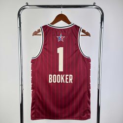 NBA All Star Game 23/24 Devin Booker #1 Vermelho -... - BLACK NORDESTE ATK