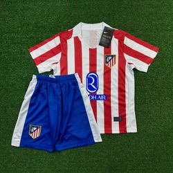Conjunto Infantil Atlético de Madrid Home I 25/26 ... - Tailandesas Atacado