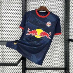 Camisa Red Bull Salzburg 25/26 - Azul - Torcedor M... - Tailandesas Atacado