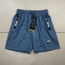 Short Nike Dry Fit - Masculino - Nk79 - Azul Claro... - Tailandesas Atacado