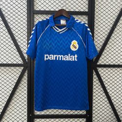 Camisa Retrô Real Madrid Home I 1988 - Vermelha - ... - Tailandesas Atacado