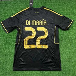 Camisa Retrô Real Madrid Home I 11/12 - Preta - Ma... - Tailandesas Atacado