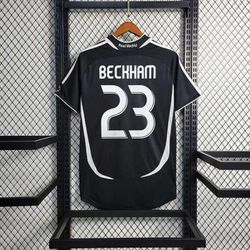 Camisa Retrô Real Madrid 06/07 III Third - Beckham... - Tailandesas Atacado