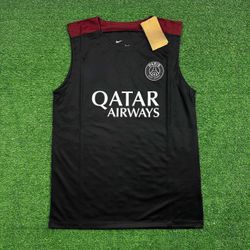 Psg Regata 2024/25 - Preto / Detalhe Vermelho Vinh... - CATALOGO