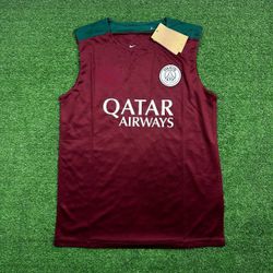 Regata Psg 2024/25 - Vinho/ Detalhe Verde - 34y6 - CATALOGO