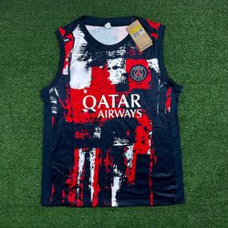 Regata Psg 2024/25 Vermelho/azul Marinho - tyrg - CATALOGO