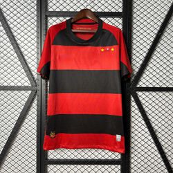 Camisa Recife Home I 25/26 - Vermelha e Preta - To... - BLACK NORDESTE ATK