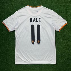 Camisa Retrô Real Madrid Home I 13/14 - Branca - B... - FUTCAMISA