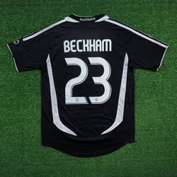 Camisa Retrô Real Madrid 06/07 III Third - Beckham... - BLACK NORDESTE ATK
