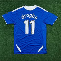 Camisa Retrô Chelsea Home I 11/12 - Drogba #11 - A... - FUTCAMISA