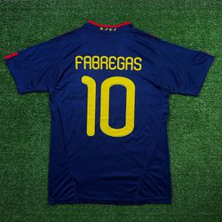 Camisa Retrô Espanha Away II 2010 - Fàbregas #10 A... - BLACK NORDESTE ATK