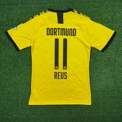 Camisa Retrô Borussia Dortmund Home I 19/20 - Reus... - FUTCAMISA