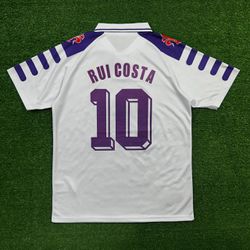 Camisa Retrô Fiorentina II Away 98/99 - Rui Costa ... - FUTCAMISA