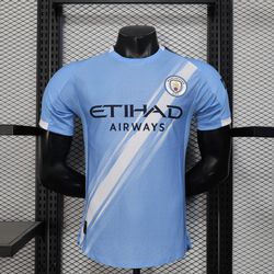 Camisa Manchester City Home I 25/26 - Azul - Jogad... - FUTCAMISA