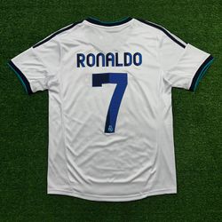 Camisa Retrô Real Madrid Home I 12/13 - Ronaldo #7... - Tailandesas Atacado