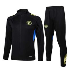 Conjunto Agasalho Zíper Completo Manchester United... - Tailandesas Atacado
