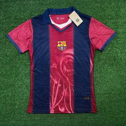Camisa Barcelona Travis Scott Skeleton - Retrô Ver... - FUTCAMISA