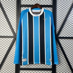 Camisa Grêmio 2025/26 - Manga longa Masculina - Tr... - Tailandesas Atacado
