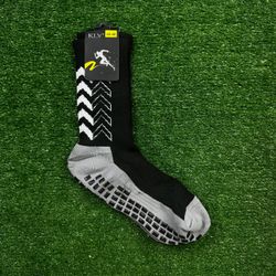 Meia Antiderrapante Esportiva Klv - Preto - KLV08 - CATALOGO