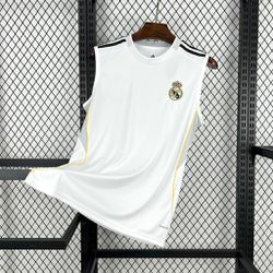 Regata Real Madrid 25/26 Torcedor Masculina - Bran... - Tailandesas Atacado