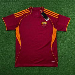 Camisa Roma Home I 25/26 - Vermelha - Torcedor Mas... - OUROX ATACADO