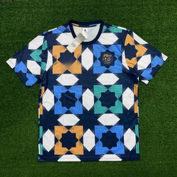 Camisa Argélia 23/24 - Masculino Azul - 859916862 - Tailandesas Atacado