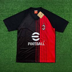 Camisa AC Milan 2023 - Preto/vermelho - CONJ056 - CATALOGO
