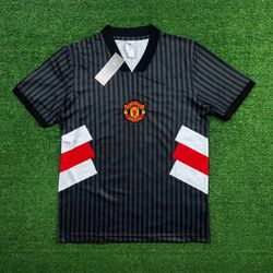 Camisa Manchester United 23/24 - Masculino Preto L... - Atk Brasil