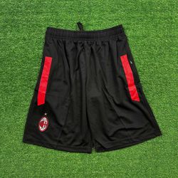 Short Ac Milan 2023 - Preto/vermelho - Short21 - Tailandesas Atacado