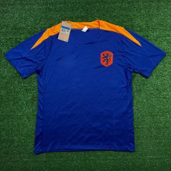 HOLANDA CAMISA 2024 - AZUL/LARANJA - CONJ118 - CATALOGO