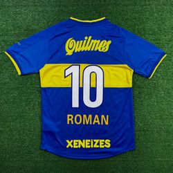 Camisa RetrÔ Boca Juniors ROMÁN 10 - 2000 - RETRO1... - FUTCAMISA