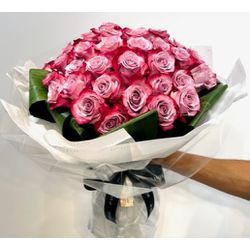 bouquet of roses - 50 Rosas Colombianas - FPATELIE