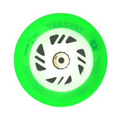 Jogo de Rodas Inline Traxart Led Verde 110MM/85A - 865036160 - 775 Franca