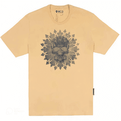 Camiseta Regular Enigma Mandala Amarelo MCD - 5531371800 - 775 Franca