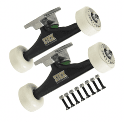 Truck para Skate Kit Completo Stik com Rodas