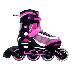 Patins Infantil Energy Rosa Abec 5 - 8694330100 - 775 Franca