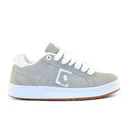 Tênis Qix Combat Suede Cinza Branco Natural - 7389400000 - 775 Franca