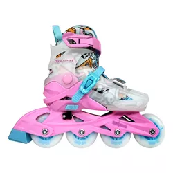 Patins Infantil Starlight Rosa Com ... - 775 Franca