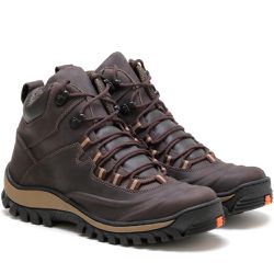 Bota Coturno Masculino Adventure Militar Trilha Em Couro - FRANBOOTS | Calçados em Couro