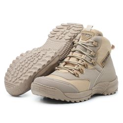 BOTA COTURNO MILITAR ACERO ONE MID DESERT - FRANBOOTS | Calçados em Couro