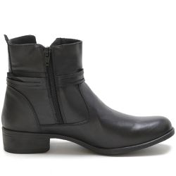 Bota Coturno Feminino Cano Curto em Couro - FRANBOOTS | Calçados em Couro