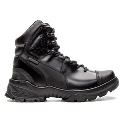 Bota Cano Longo Troller Preto Liso - FRANBOOTS | Calçados em Couro