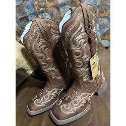 BOTA TEXANA FEMININA BORDADA FB113 - FB202365 - FRANCABOOTS 