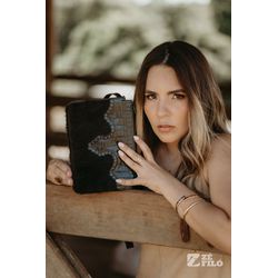 BOLSA EM COURO PELO JUMA - ZF202501-1234 - FRANCABOOTS 